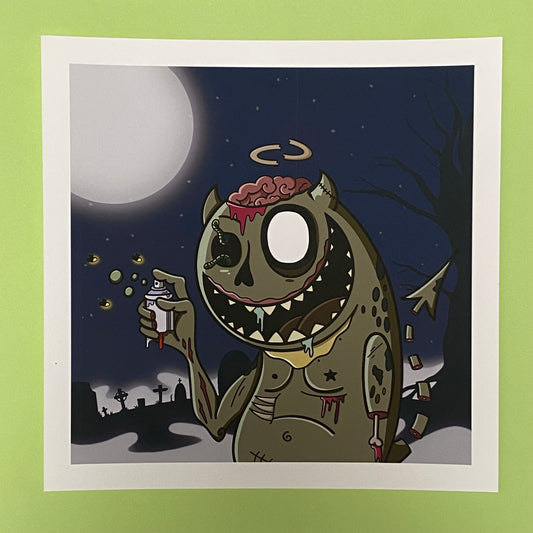 Art Print - Zombie